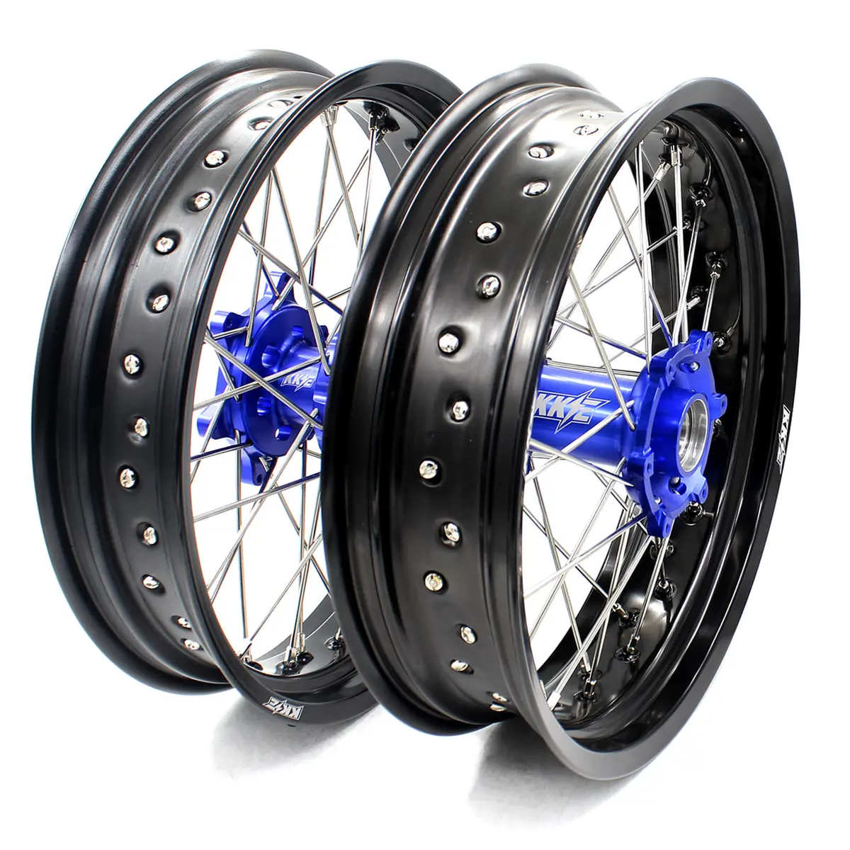 Kke 3.5/4.25 Supermoto Wheels For Ktm Sx Sx-F Xc Xc-F Xcw Exc Exc-F Exc-W 125-530 2003-2025 2