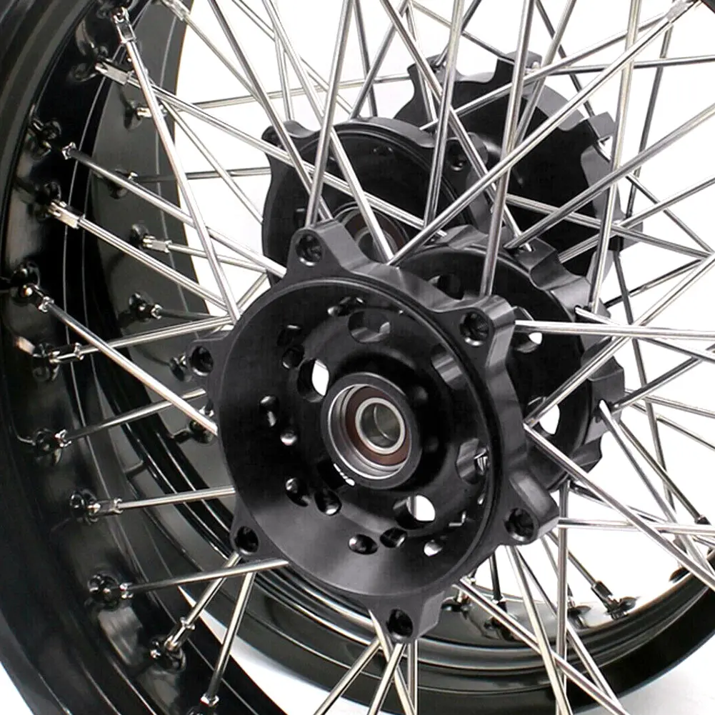 Kke 3.5/4.25 Cush Drive Supermoto For Suzuki Dr650se 1996-2021 Spoked Wheel Rim 2