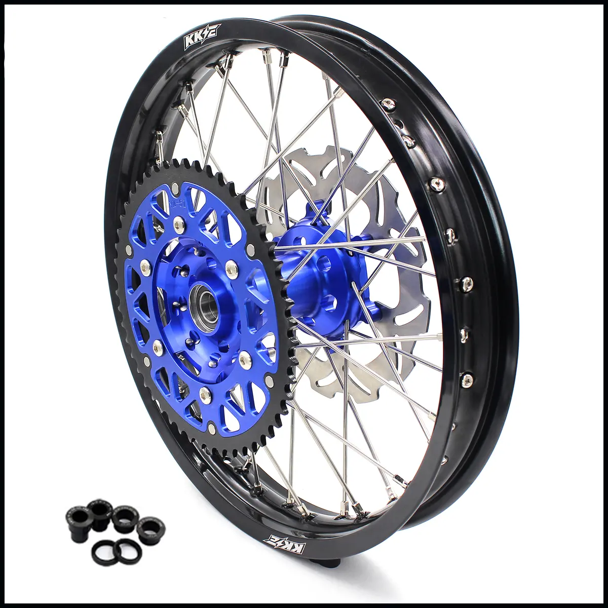 Kke 18''×2.15 Enduro Rear Wheel Rim For Yamaha Wr250f/450F Yz125/250 Yz250f/450F 1