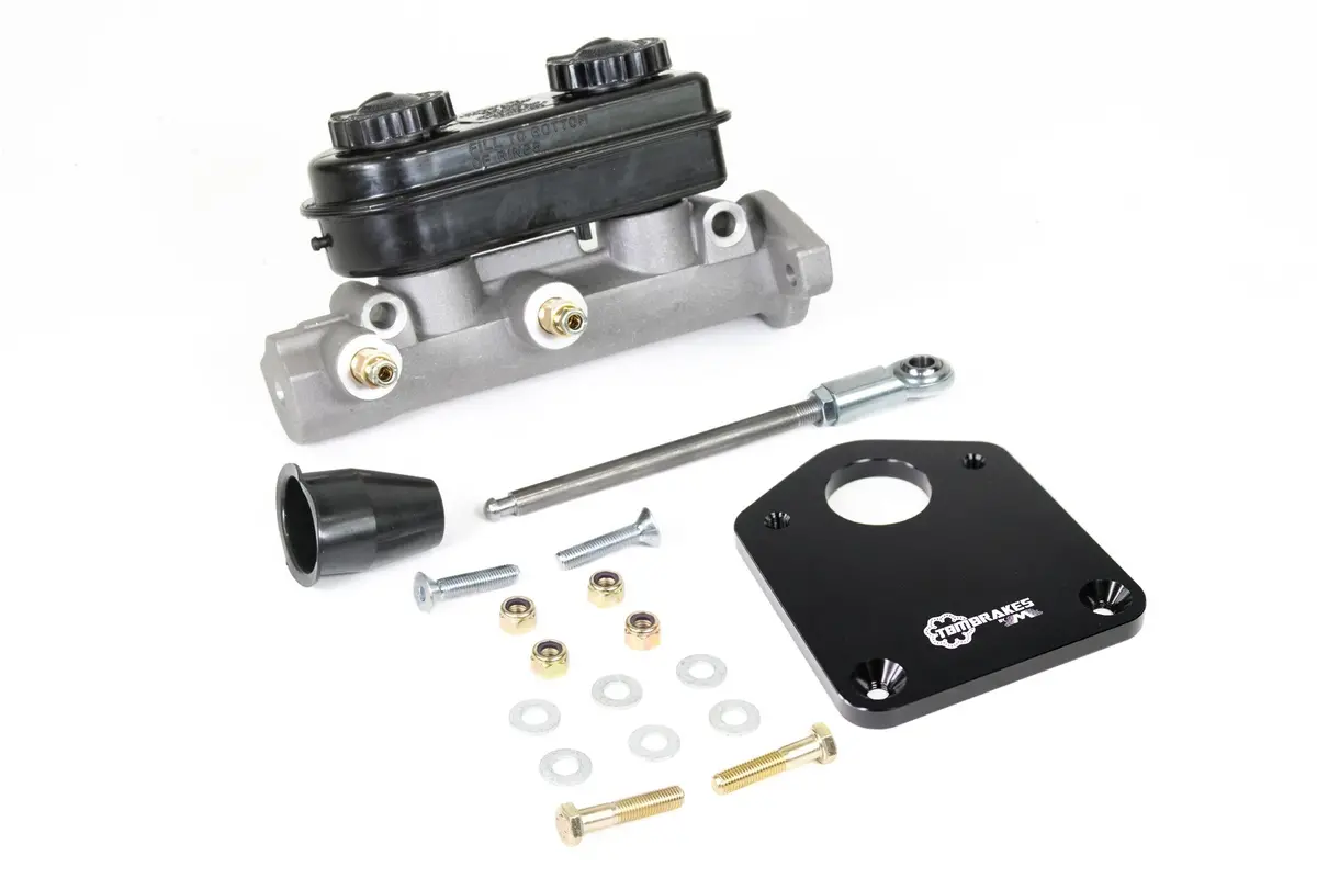 Motion Raceworks 1994-04 S10 / Sonoma, Blazer / Jimmy Billet Aluminum Manual Master Cylinder Conversion Kit 20-140 1