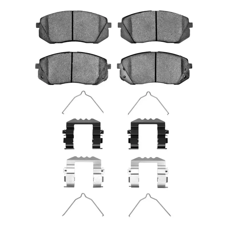 R1 15-15 Hyundai Sonata Front Semi Met Pads & Hardware Kit 1