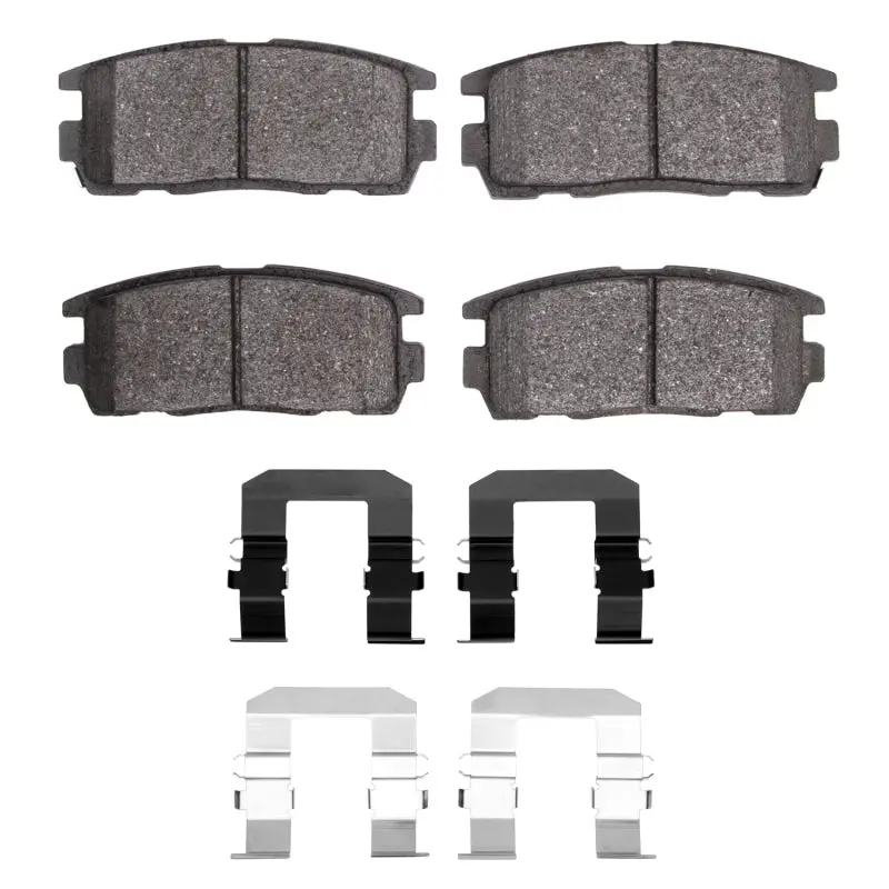 R1 2007-2017 Chevrolet Captiva Rear R1 Ceramic Pads & Hardware Kit 1