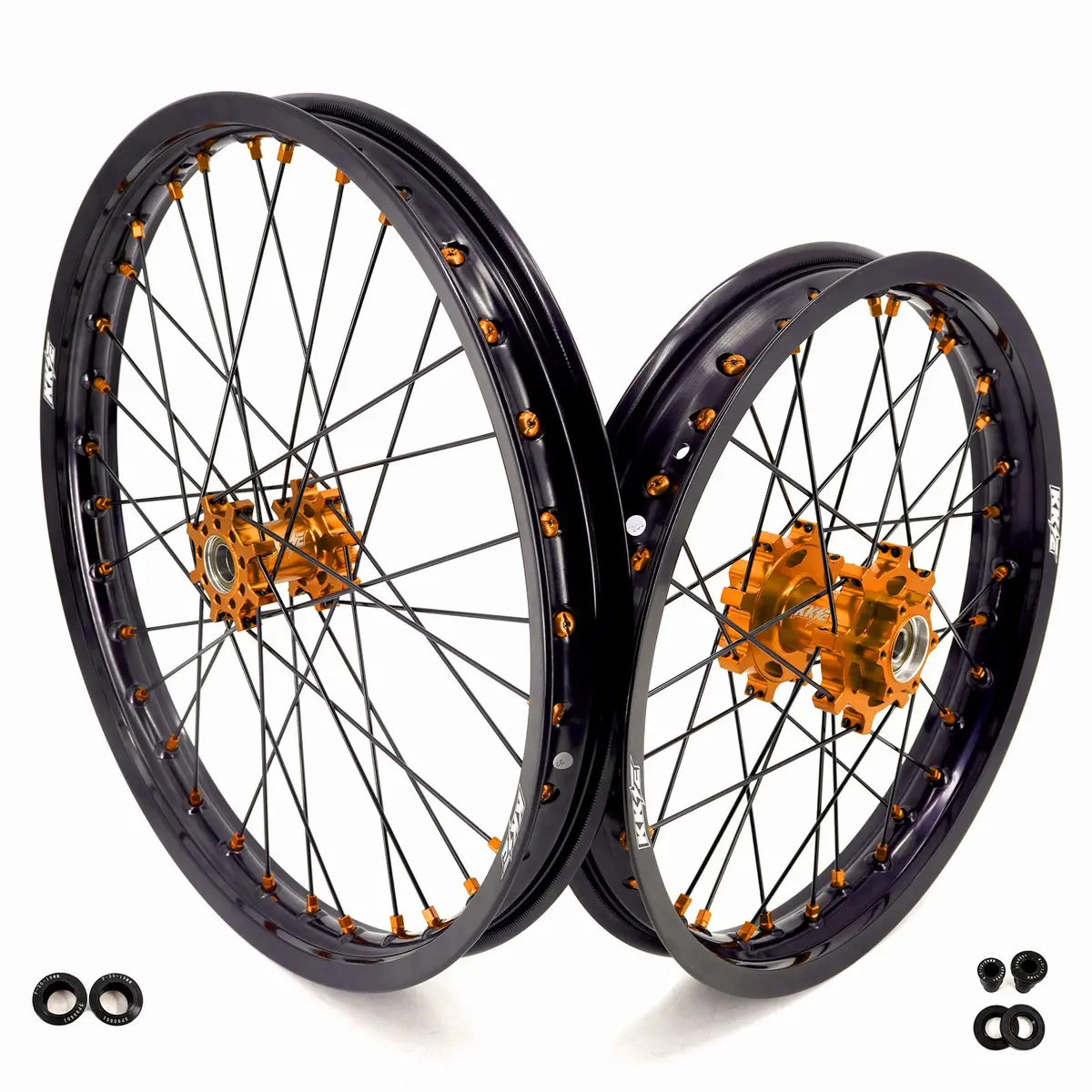 Kke Factory Stock Kke 1.6*21/1.85*18 E-Bike Spoke Wheels Rims Fit Surron Light Bee X 2019-2024 1