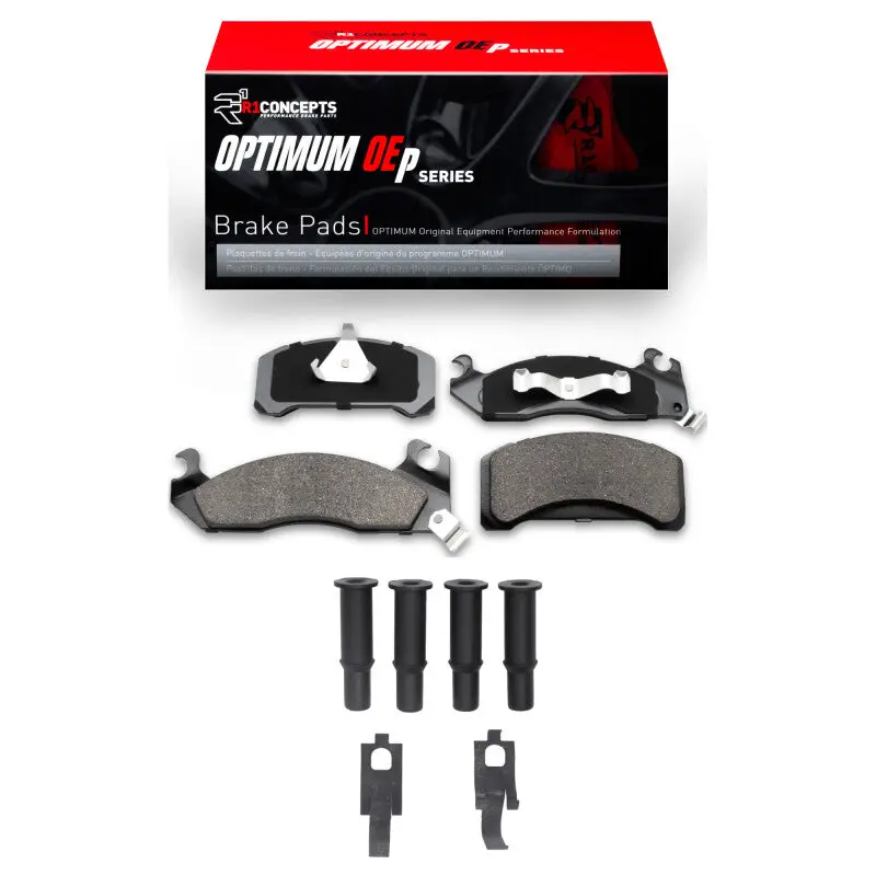 R1 82-82 Ford Fairmont Front Optimum Oe Pads & Hardware Kit 1
