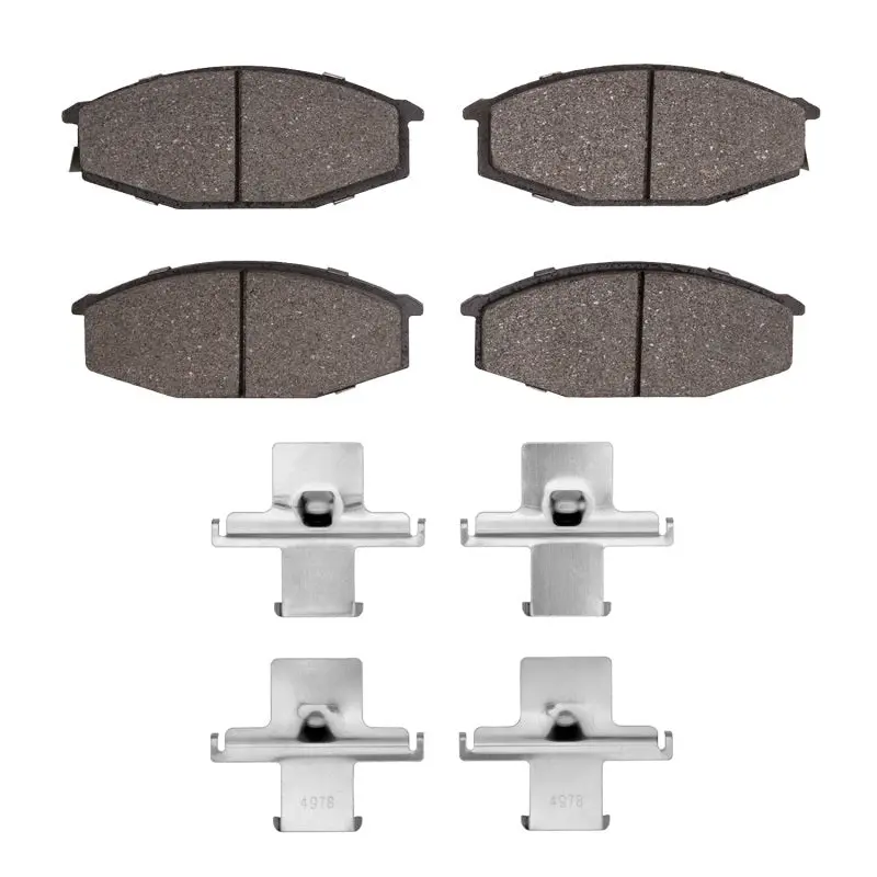 R1 79-83 Nissan 280Zx Front Semi Met Pads & Hardware Kit 1
