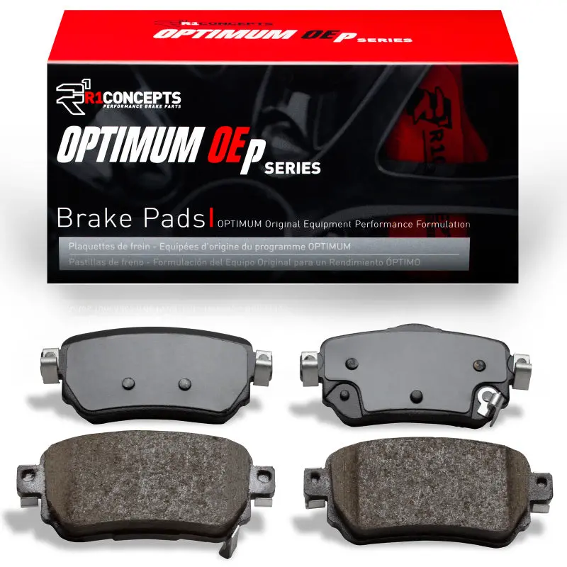R1 17-25 Nissan Leaf Rear R1 Optimum Oe Brake Pads 1