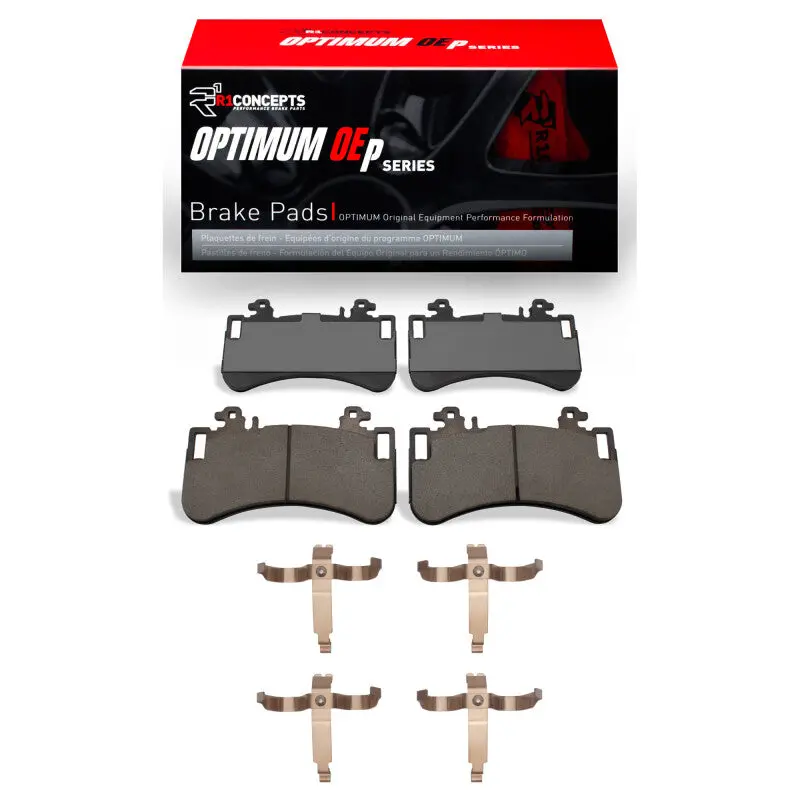 R1 2022-2025 Mercedes-Benz Eqe 350 Front R1 Optimum Oe Pads & Hardware Kit 1
