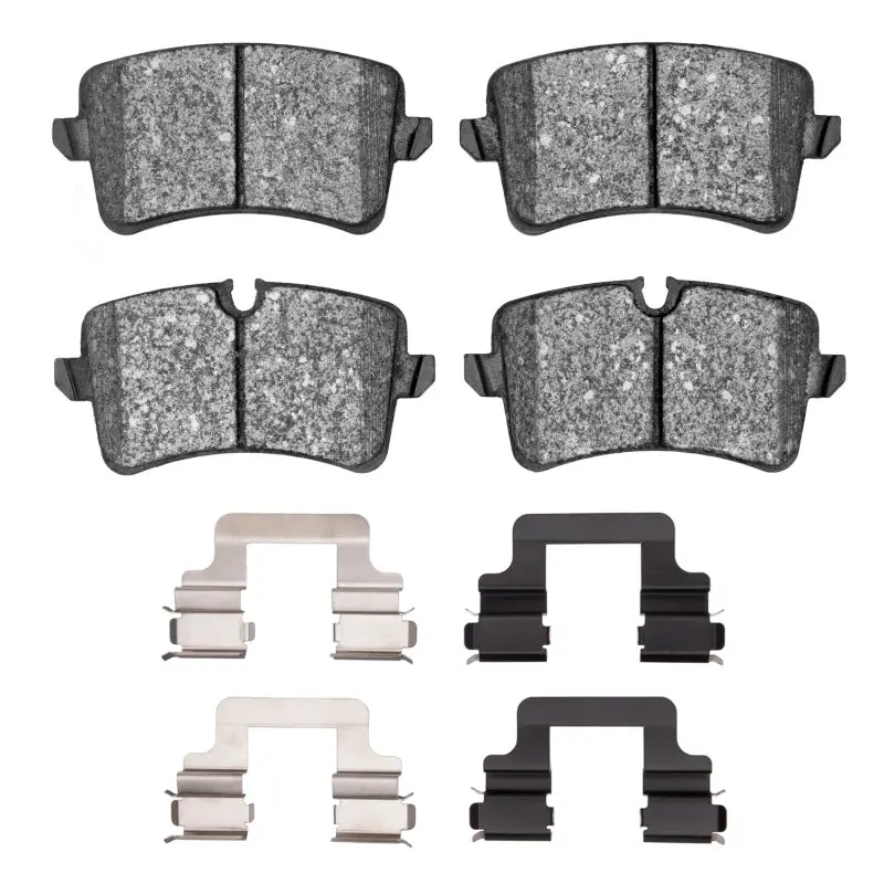 R1 2011-2023 Audi S8 Rear R1 Semi Met Pads & Hardware Kit 1