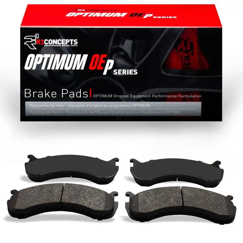R1 98-24 Beaver Motorcoach Contessa Front/Rear Optimum Oe Brake Pads 1