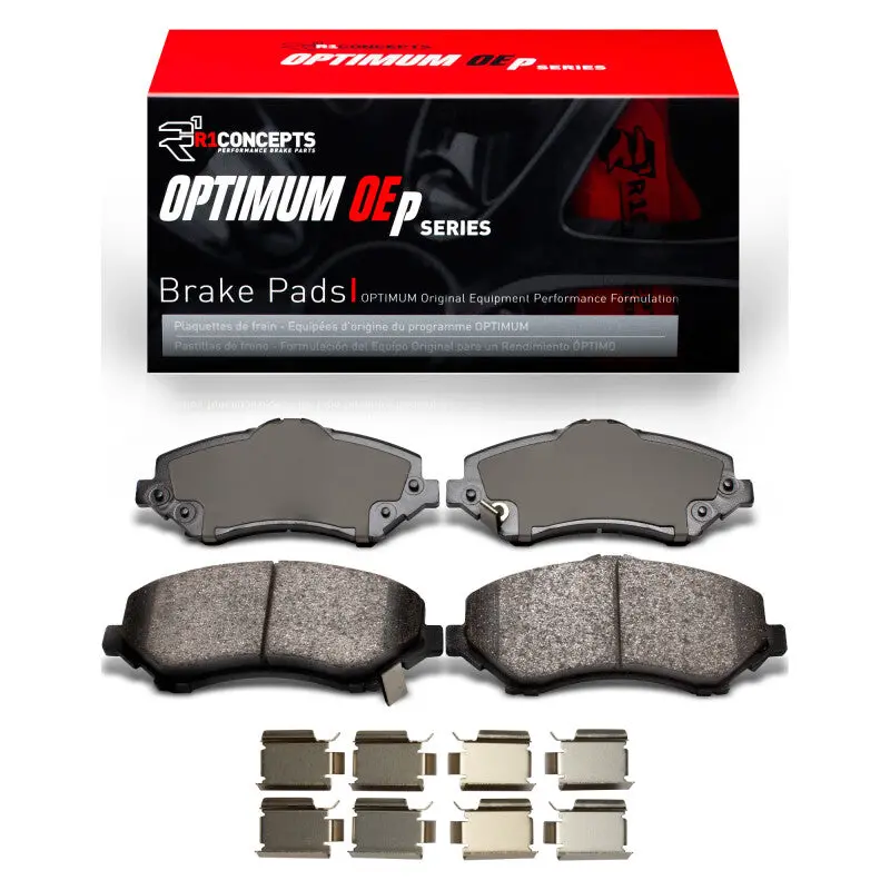 R1 2007-2018 Chrysler Town & Country Front R1 Optimum Oe Pads & Hardware Kit 1