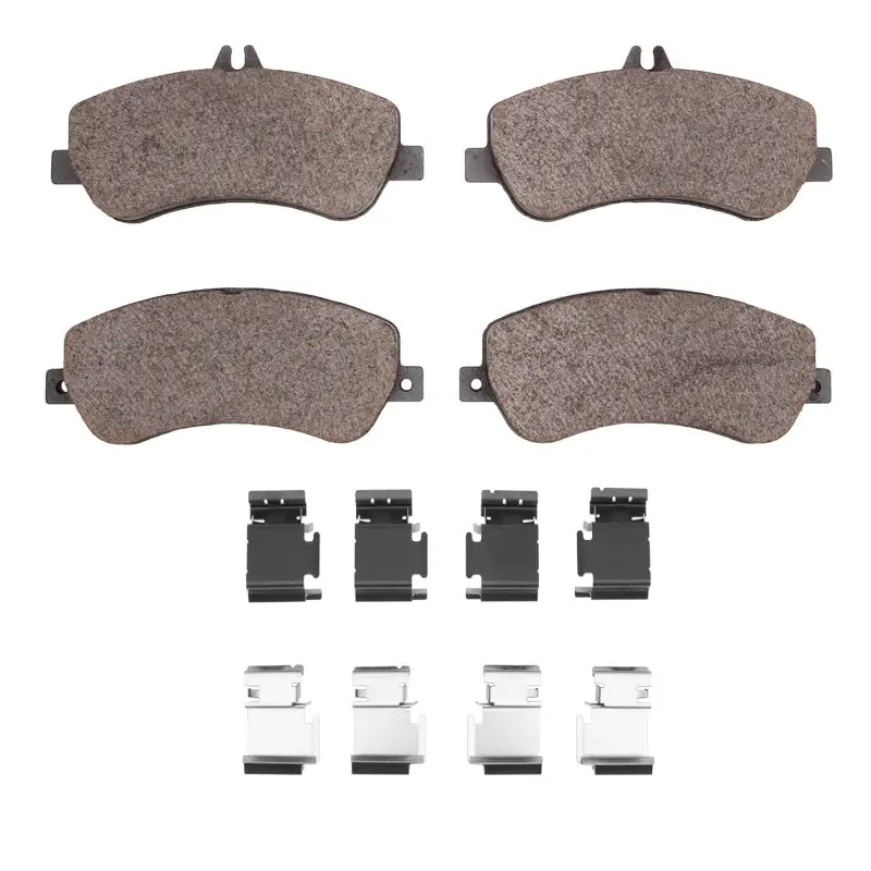 R1 09-15 Mercedes-Benz Glk300 (Mexico) Front Ceramic Pads & Hardware Kit 1