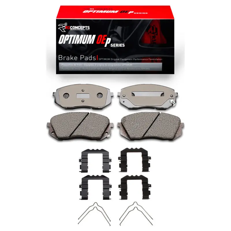 R1 2015-2015 Hyundai Sonata Front R1 Optimum Oe Pads & Hardware Kit 1