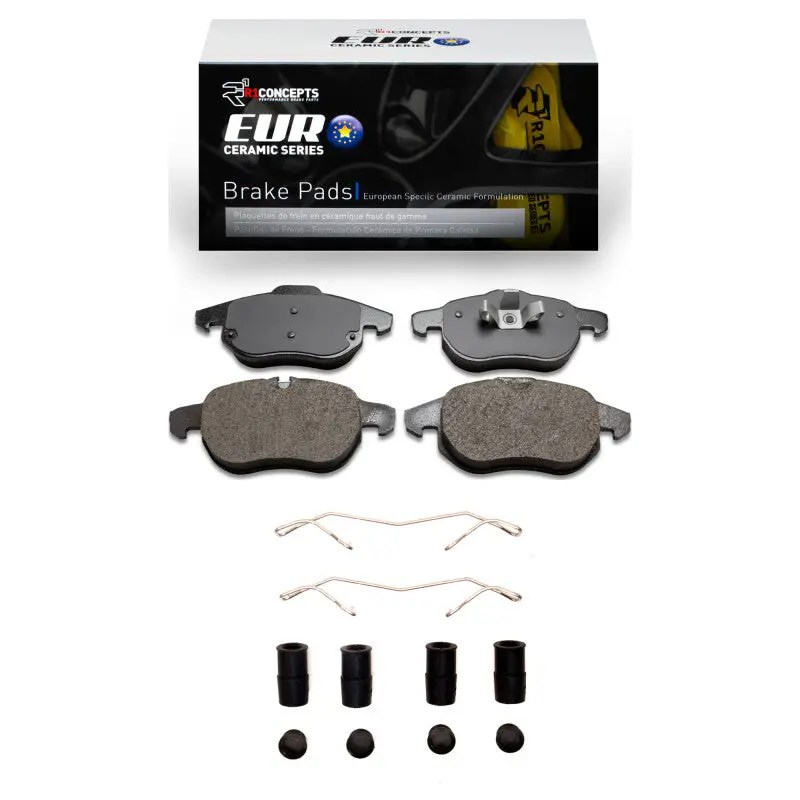 R1 2003-2011 Cadillac Bls (Mexico) Front R1 Euro Ceramic Pads & Hardware Kit 1