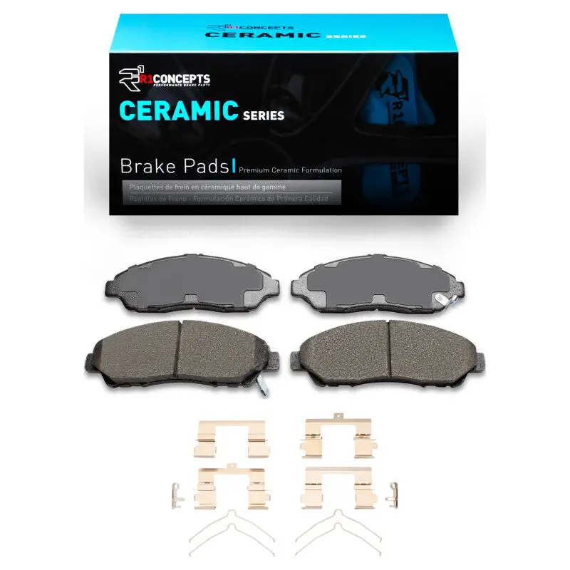 R1 2007-2025 Acura Rlx Front R1 Ceramic Pads & Hardware Kit 1