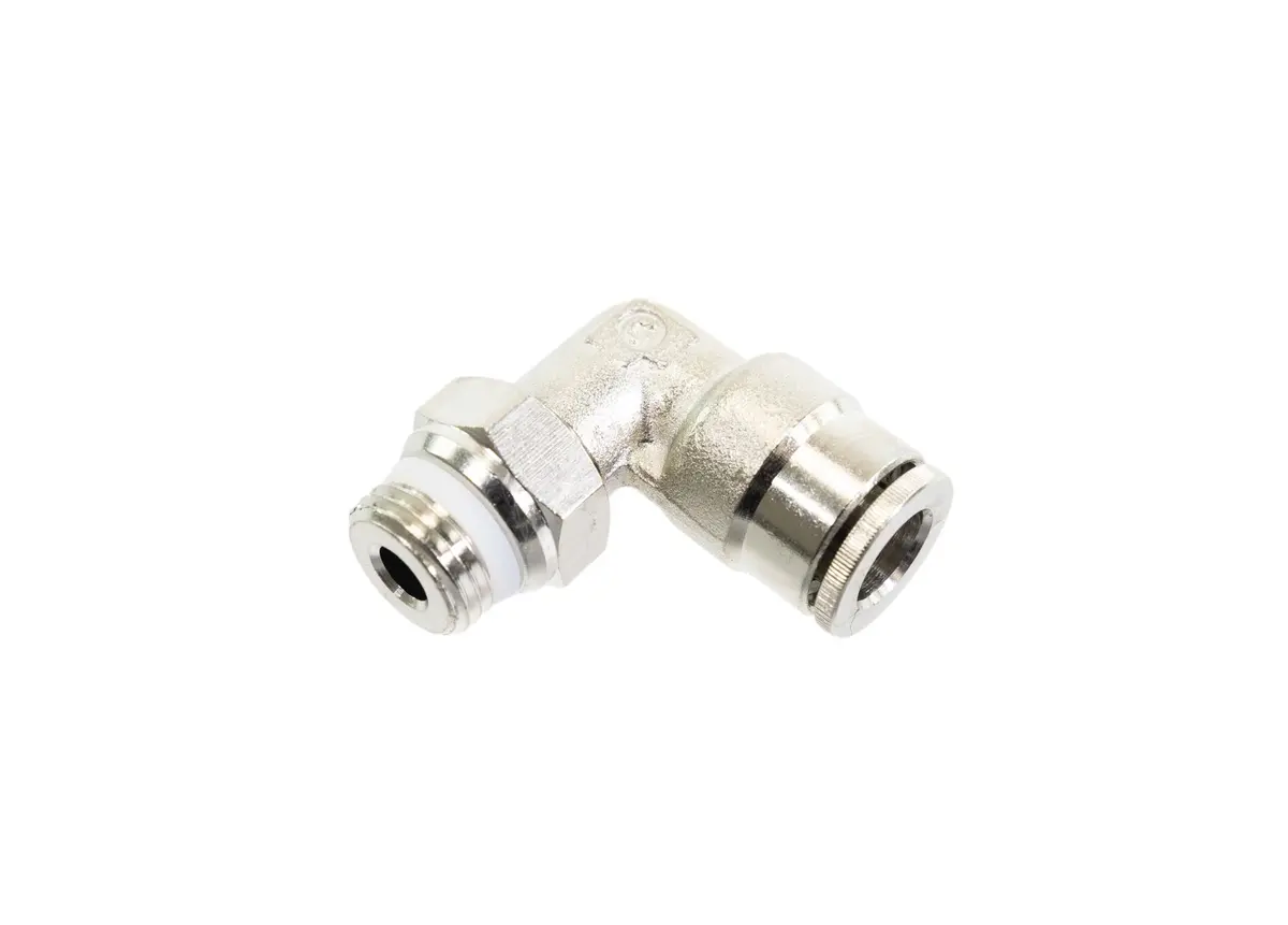 Push-To-Connect 90° 1/8" Npt To 1/4" Tubing 25-10004 1