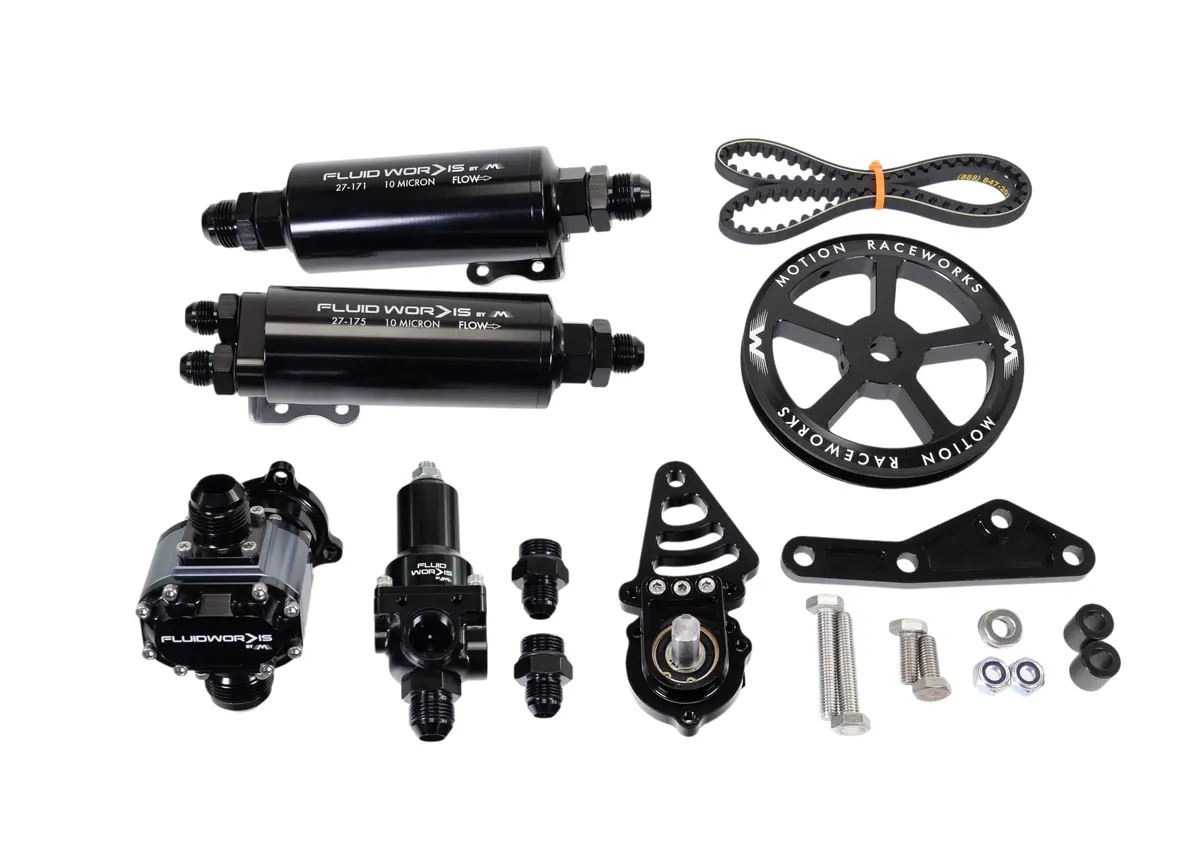 Fluidworks Ls Fbody Spacing / Driver Side Mechanical Fuel System Kit W/ 6, 9, Or 12Gpm Pump 1