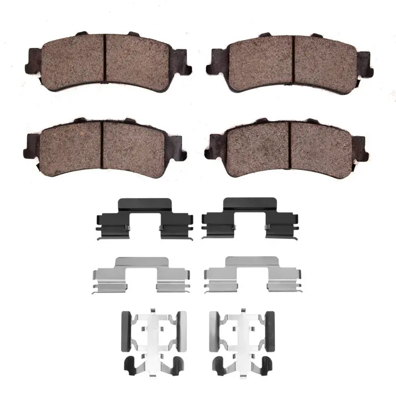 R1 03-07 Chevrolet Silverado 1500 Rear Performance Off-Road/Tow Brake Pads & Hardware Kit 1