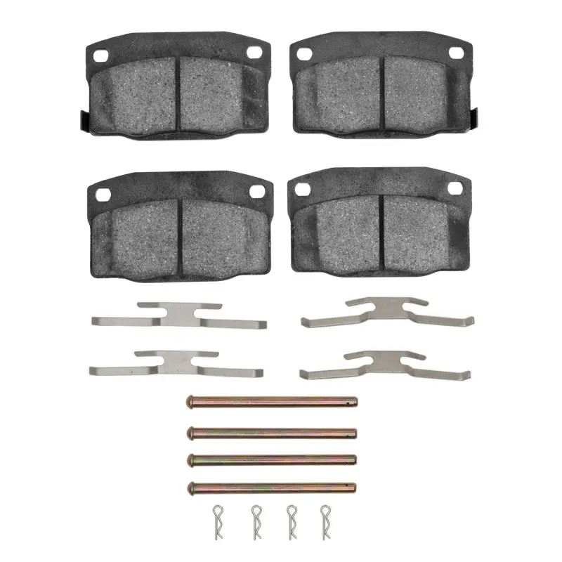 R1 88-90 Pontiac 6000 Rear Semi Met Pads & Hardware Kit 1