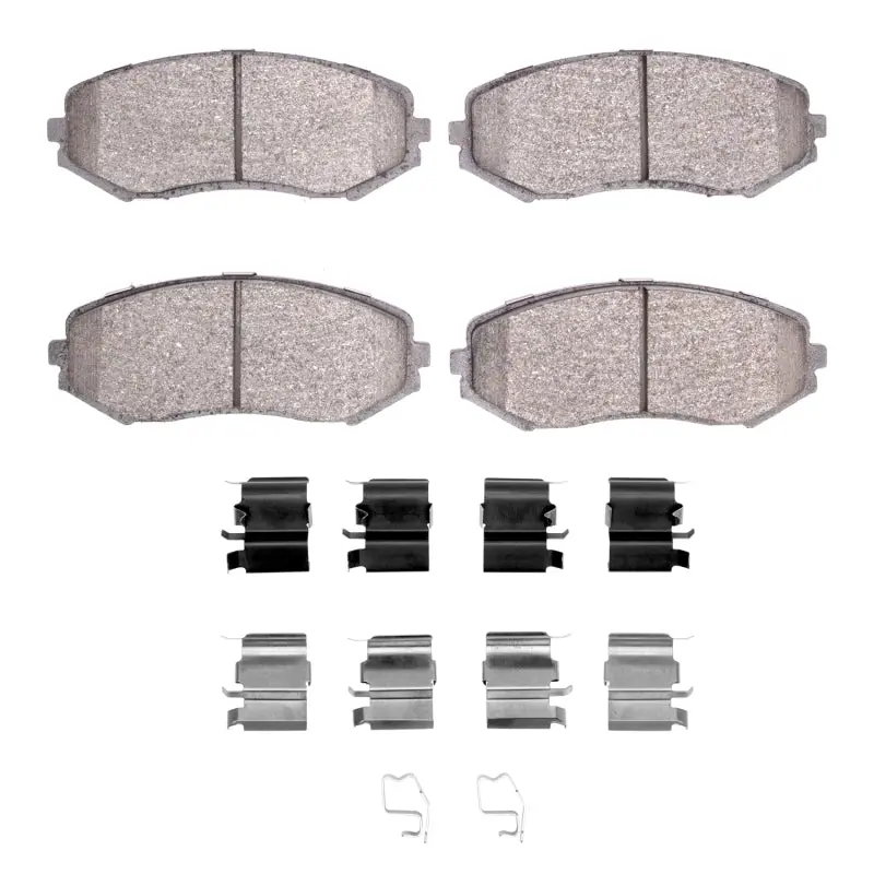 R1 2006-2017 Suzuki Grand Vitara Front R1 Ceramic Pads & Hardware Kit 1