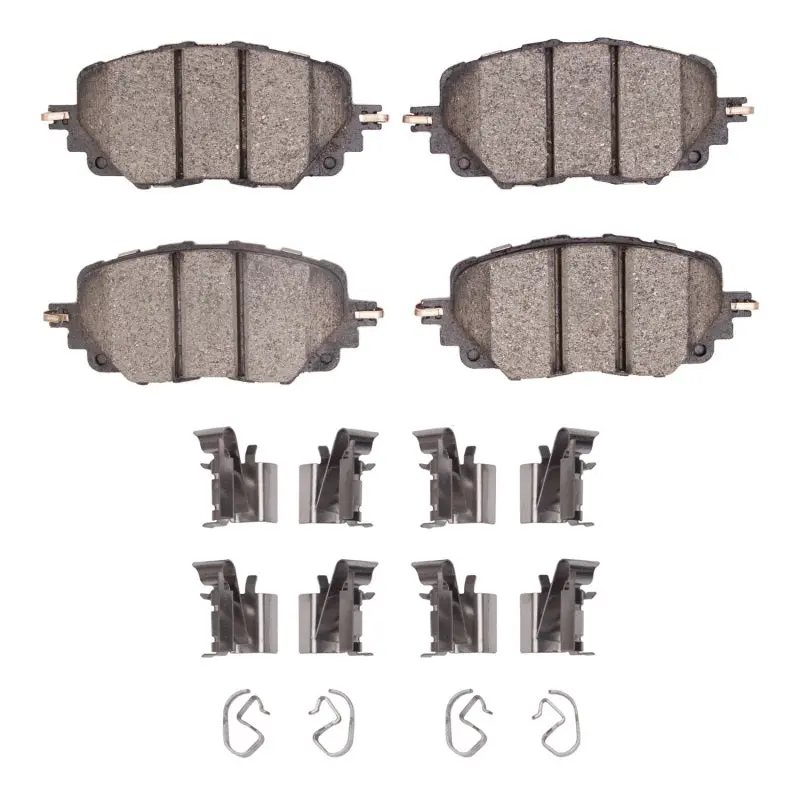 R1 2016-2025 Fiat 124 Spider Front R1 Ceramic Pads & Hardware Kit 1