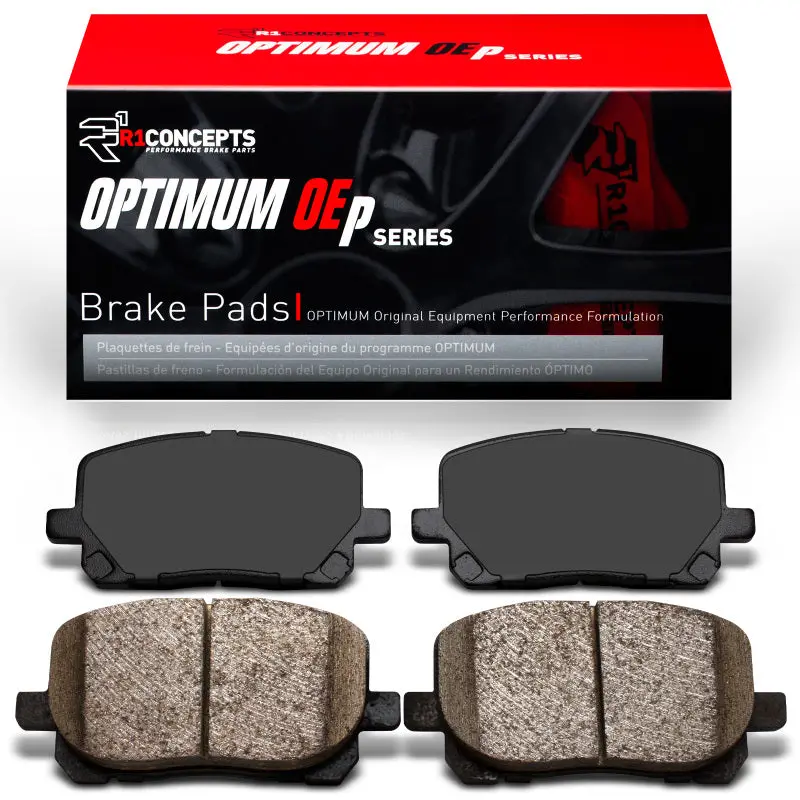 R1 03-08 Pontiac Vibe Front R1 Optimum Oe Brake Pads 1