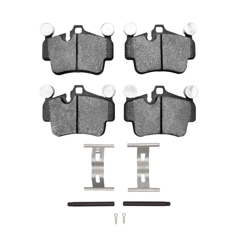 R1 06-12 Porsche Cayman Rear Ceramic Pads & Hardware Kit 1