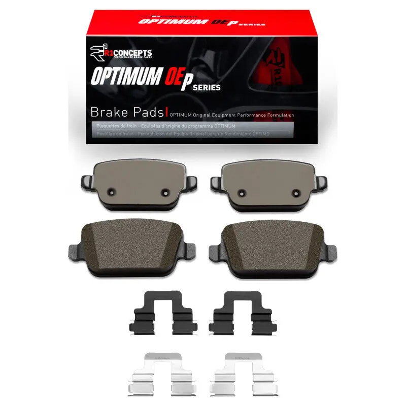 R1 07-10 Volvo S80 Rear Optimum Oe Pads & Hardware Kit 1