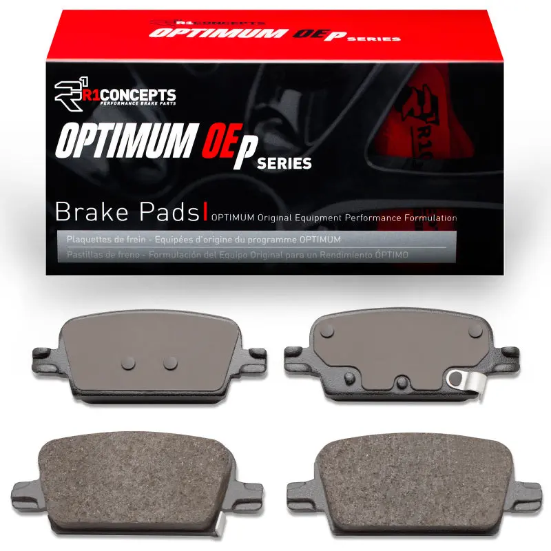 R1 16-21 Chevrolet Malibu Rear R1 Optimum Oe Brake Pads 1