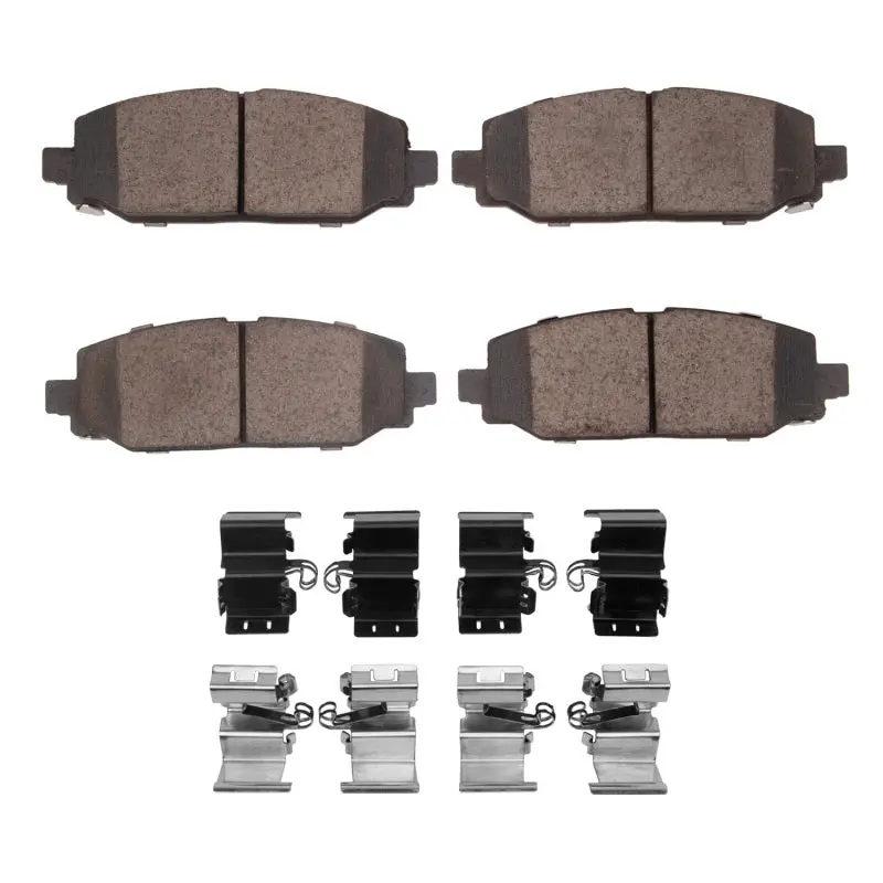 R1 2018-2025 Jeep Wrangler Rear R1 Optimum Oe Pads & Hardware Kit 1