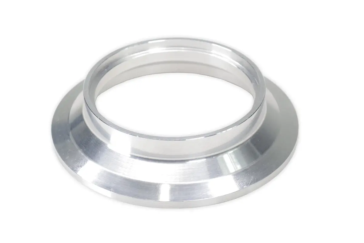 3" V-Band Female To 2.5" Tube Adapter Weld Flange Aluminum 21-11011 1