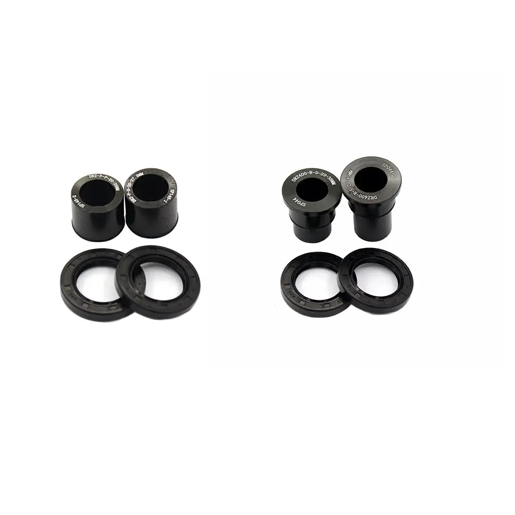 Kke Replacement Front & Rear Black Spacers For Suzuki Drz400/E/S/Sm 1