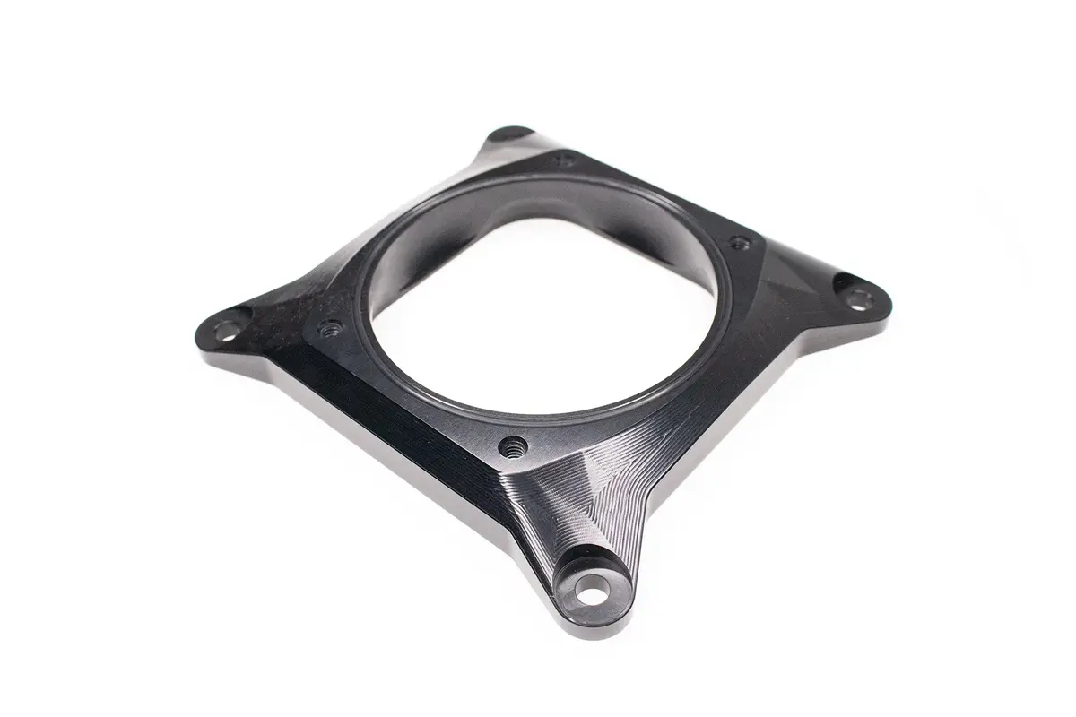 4150 To 102Mm Billet Efi Throttle Body Adapter Flange 10-13019 1