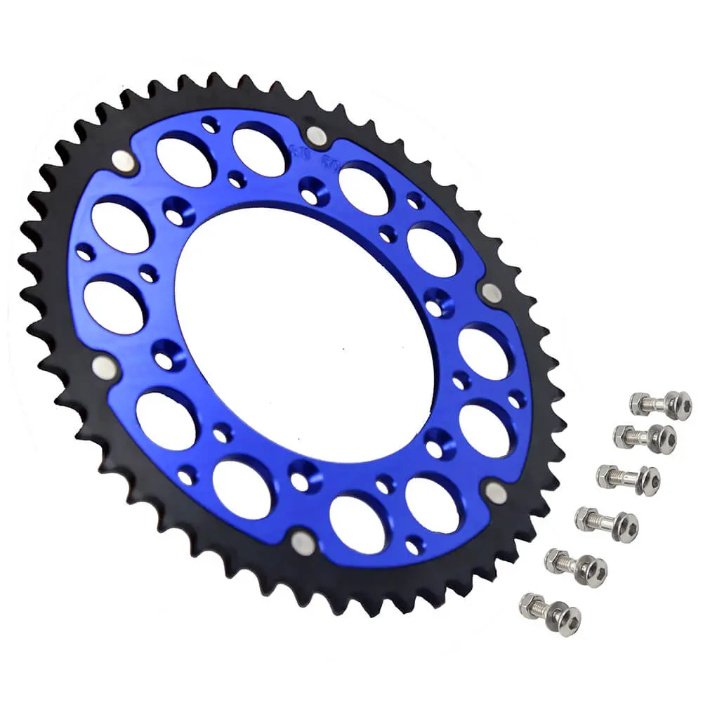 Kke Blue Rear Sprocket For Suzuki Drz400 Drz400e Drz400s Drz400sm 2