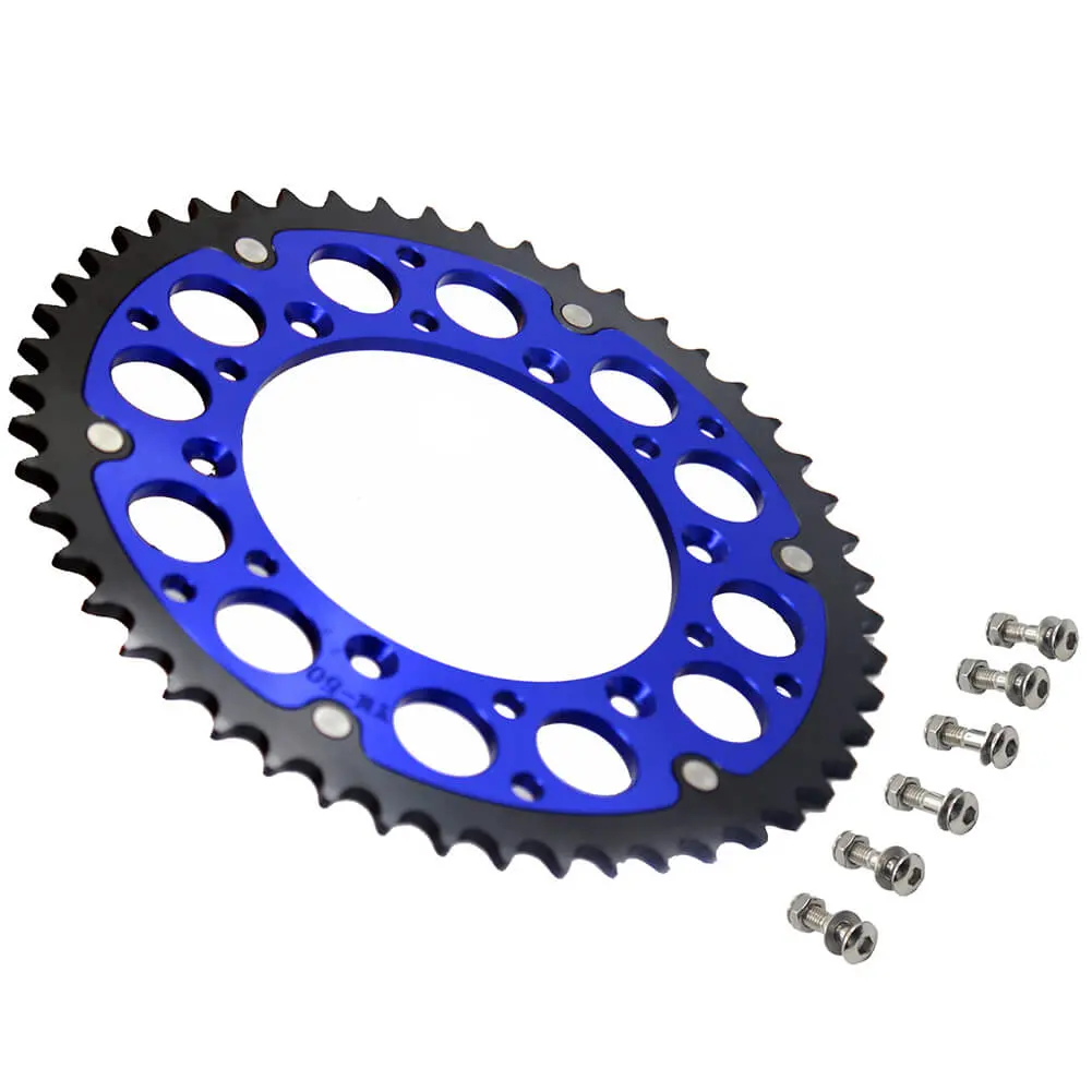 Kke Blue 44T 48T 49T 50T 51T 52T Billet Sprocket For Yamaha 2