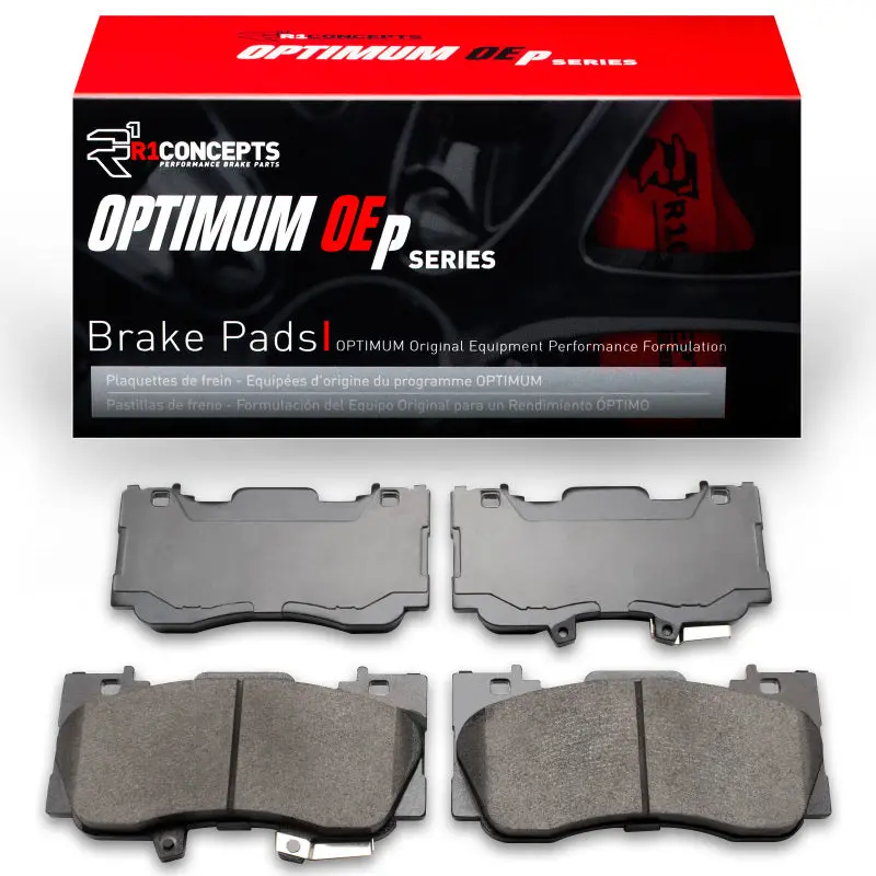R1 15-23 Ford Mustang Front R1 Optimum Oe Brake Pads 1