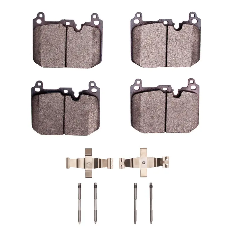 R1 15-19 Mini Cooper Clubman Front Semi Met Pads & Hardware Kit 1
