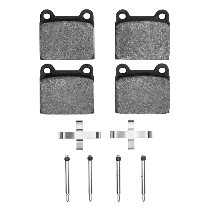 R1 75-04 Volvo C70 Rear Semi Met Pads & Hardware Kit 1