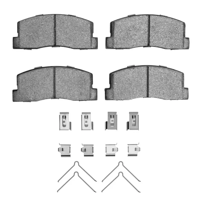 R1 82-83 Honda Accord Coupe Front Optimum Oe Pads & Hardware Kit 1
