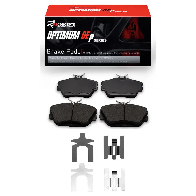 R1 1996-2007 Ford Thunderbird Front R1 Optimum Oe Pads & Hardware Kit 1
