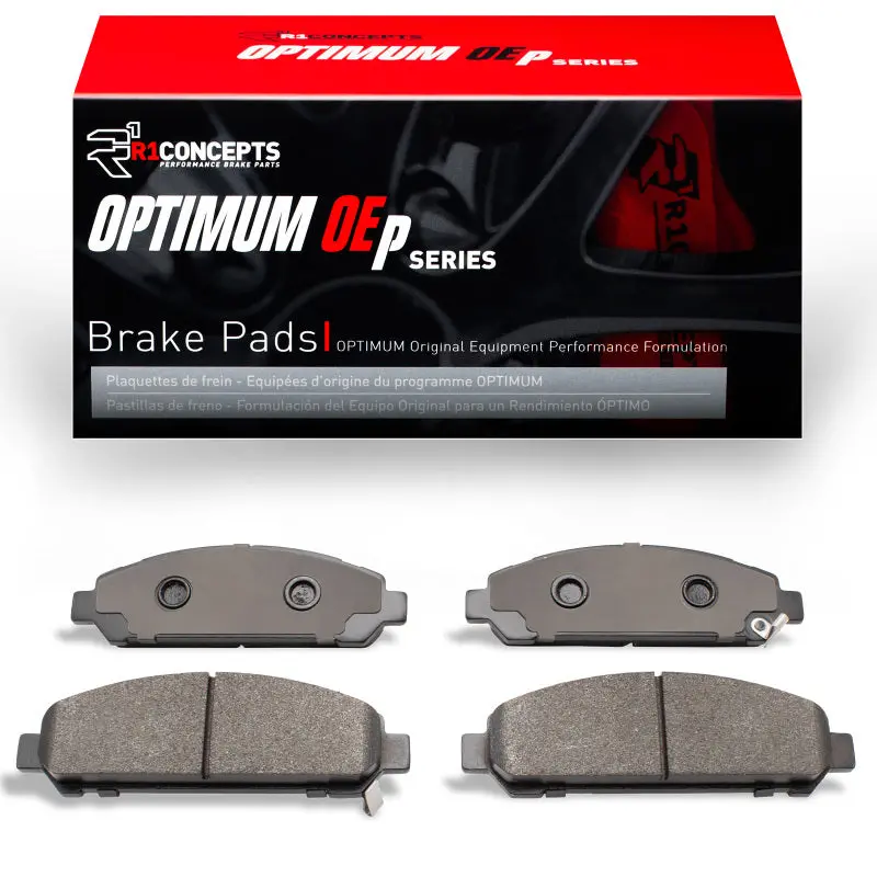 R1 09-15 Toyota Venza Front R1 Optimum Oe Brake Pads 1