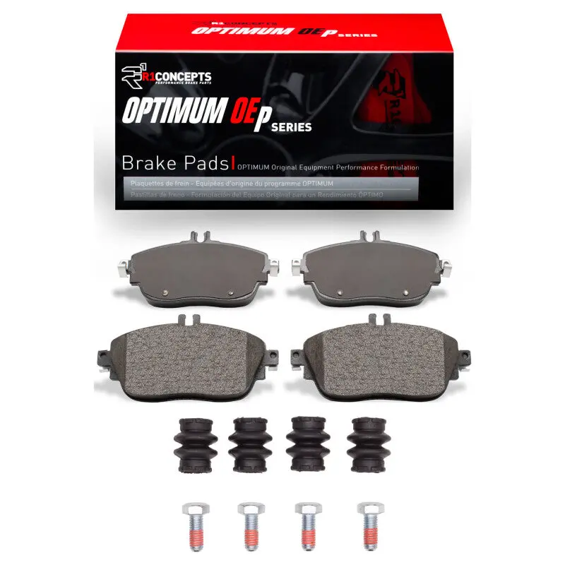 R1 12-20 Infiniti Qx30 Front Optimum Oe Pads & Hardware Kit 1