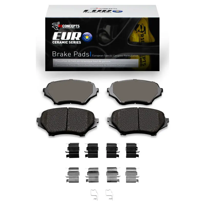 R1 06-15 Mazda Mx-5 Miata Front Euro Ceramic Pads & Hardware Kit 1
