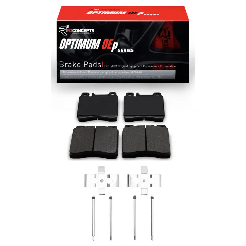 R1 91-99 Mercedes-Benz 500Sec Front Optimum Oe Pads & Hardware Kit 1