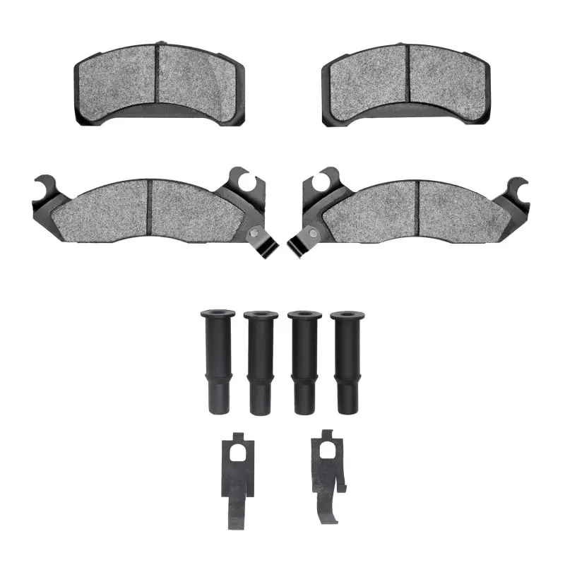 R1 82-82 Ford Fairmont Front Semi Met Pads & Hardware Kit 1