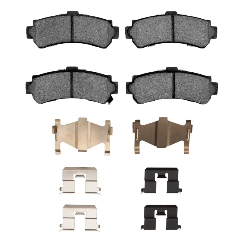 R1 95-00 Nissan 200Sx Rear Optimum Oe Brake Pads & Hardware Kit 1