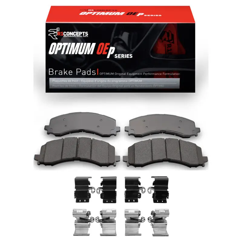 R1 2021-2025 Ford F-150 4Wd Front R1 Optimum Oe Pads & Hardware Kit 1
