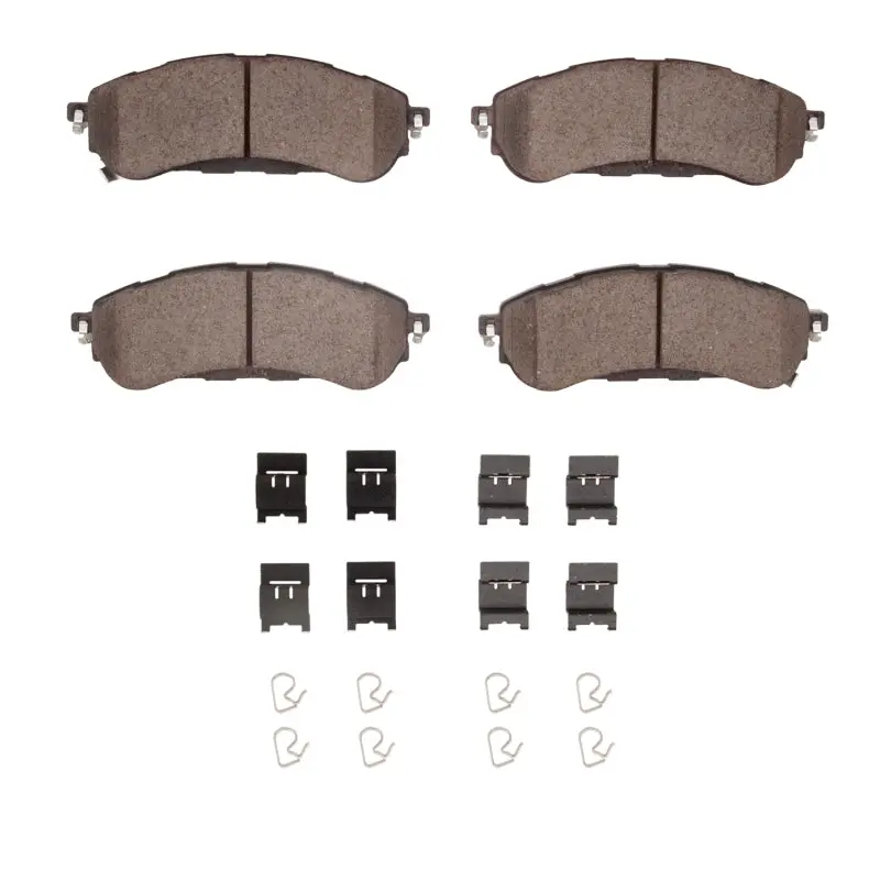 R1 2019-2023 Ford Ranger (Usa/Canada) Rear Performance Off-Road/Tow Brake Pads & Hardware Kit 1
