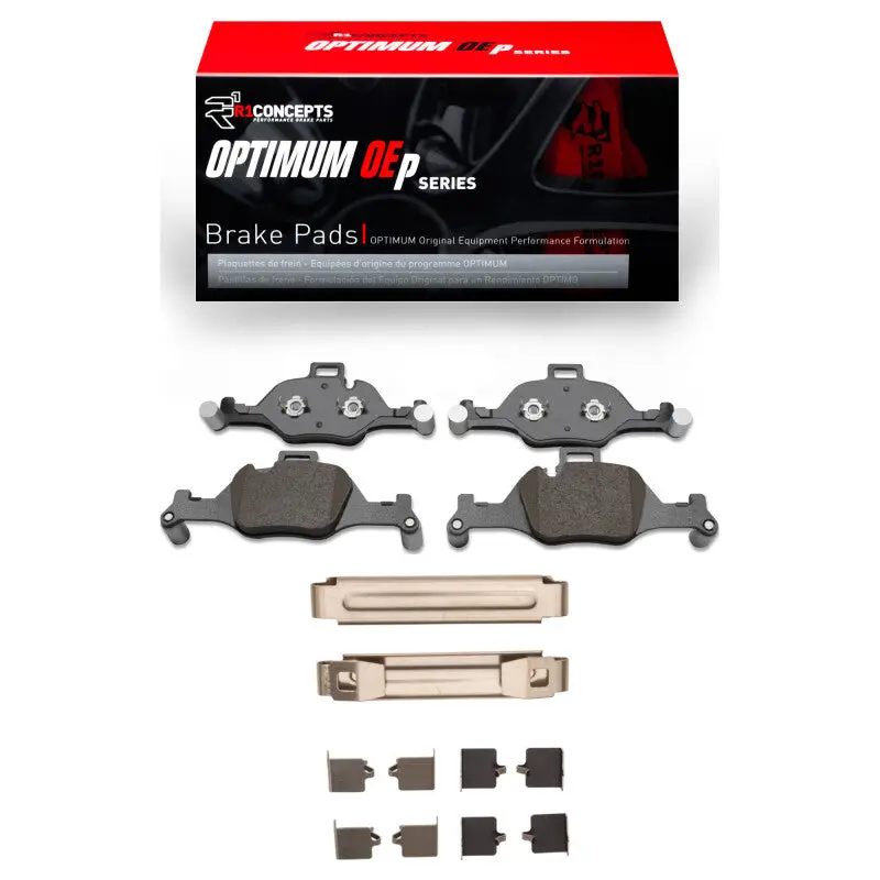 R1 17-20 Bmw X6 Front Optimum Oe Pads & Hardware Kit 1