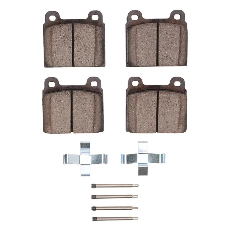 R1 72-85 Volkswagen Vanagon Front Semi Met Pads & Hardware Kit 1