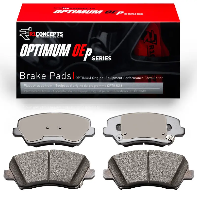 R1 16-21 Hyundai Veloster Front R1 Optimum Oe Brake Pads 1